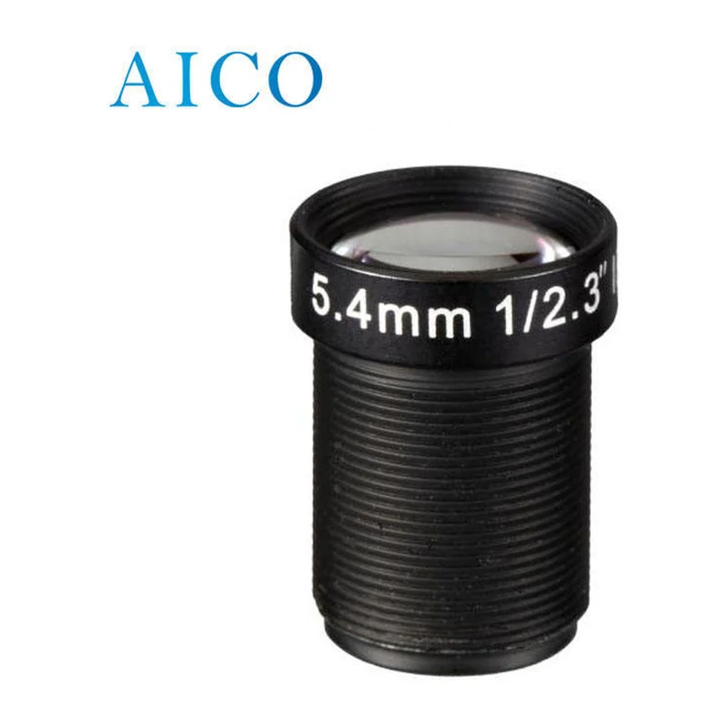 Объектив M12 AICO AC1054MM, 10 Мп, 5,4 мм, F2.5, малая дисторсия