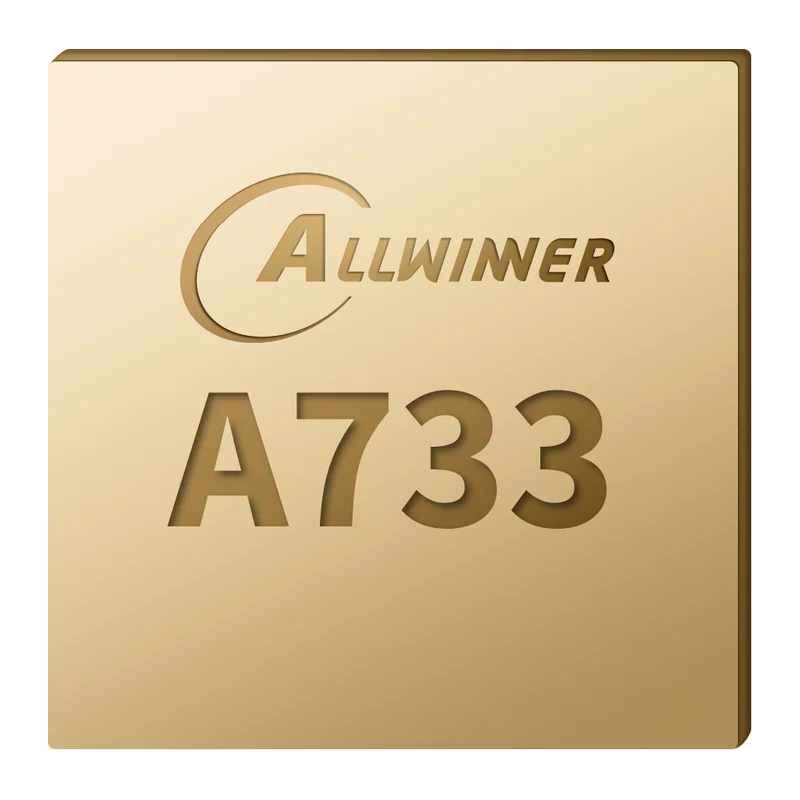 Процессор Allwinner A733: 8 ядер Cortex-A76/A55, NPU 3 TOPS, 12 нм, вывод на два экрана