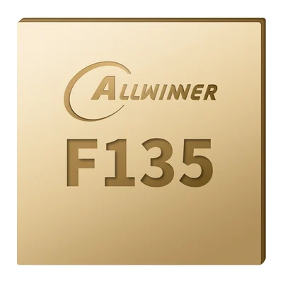 Процессор Allwinner F135: RISC-V C906 1 ГГц, декодирование H.265 4K30