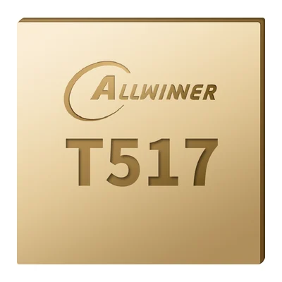 Процессор Allwinner T517: 4 ядра Cortex-A53, Mali-G31 MP2