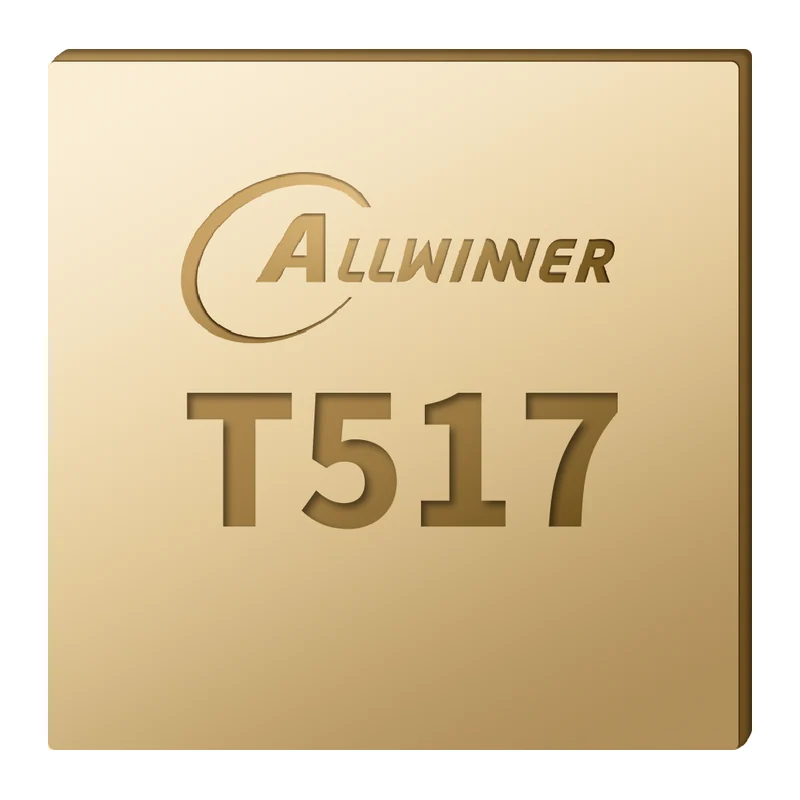 Процессор Allwinner T517: 4 ядра Cortex-A53, Mali-G31 MP2