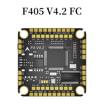Полётный контроллер Aocoda RC 12S F405 V4.2, STM32F405, 3–12S, 12 выходов ШИМ