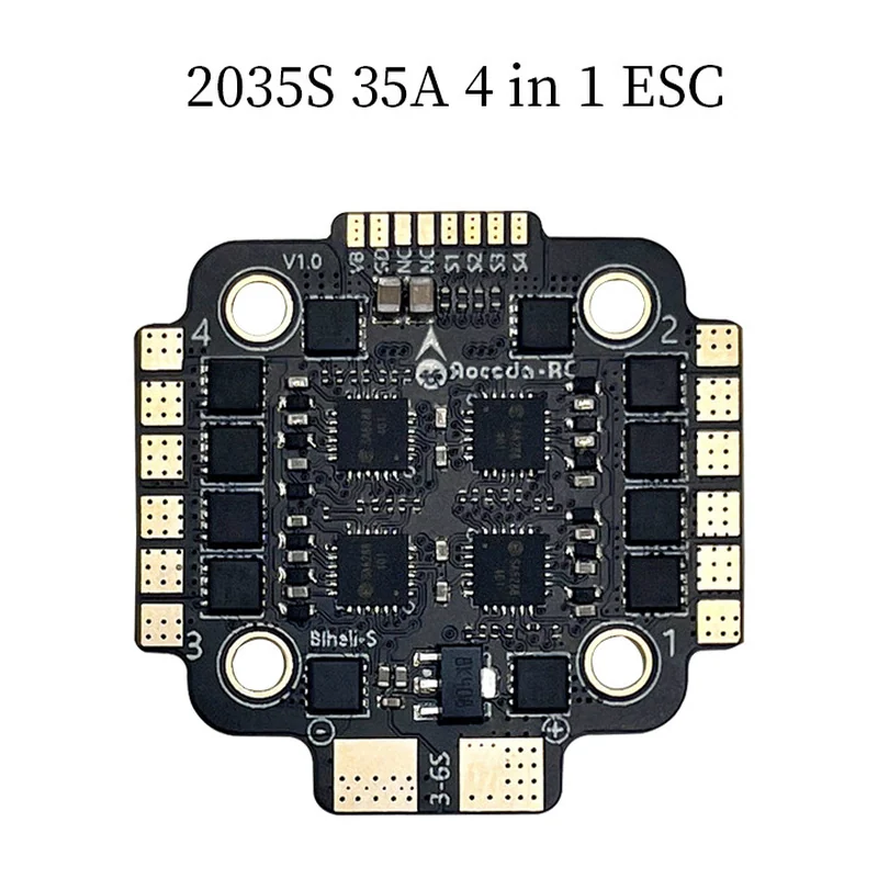 Регулятор хода Aocoda RC 2035S, 4-в-1, 35 А, 20×20 мм