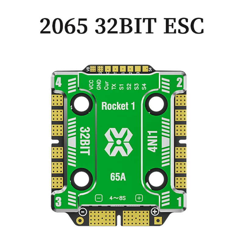 Регулятор хода Aocoda RC 2065 AM32, 4-в-1, 65 А, посадка 20×20 мм