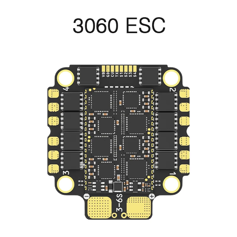 Регулятор хода Aocoda RC 3060 AM32, 4-в-1, 60 А, 30×30 мм