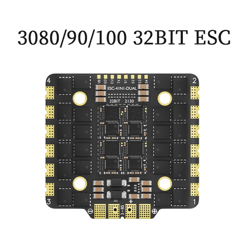 Регулятор хода Aocoda RC 3080/90/100 AM32, 4-в-1, 80/90/100 А, 3–8S