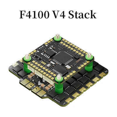 Стек Aocoda RC F4100 V4, контроллер F405 V4 и регулятор AM32, 100 А