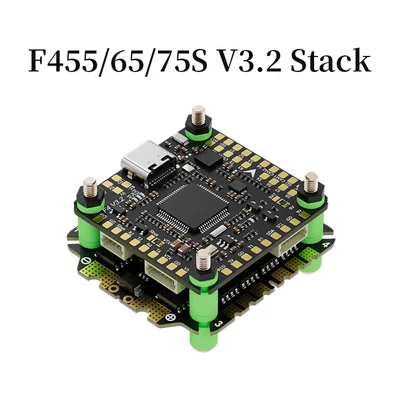 Стек Aocoda RC F455/65/75S V3.2, контроллер F405 V3.2 и регулятор Bluejay, 55/65/75 А