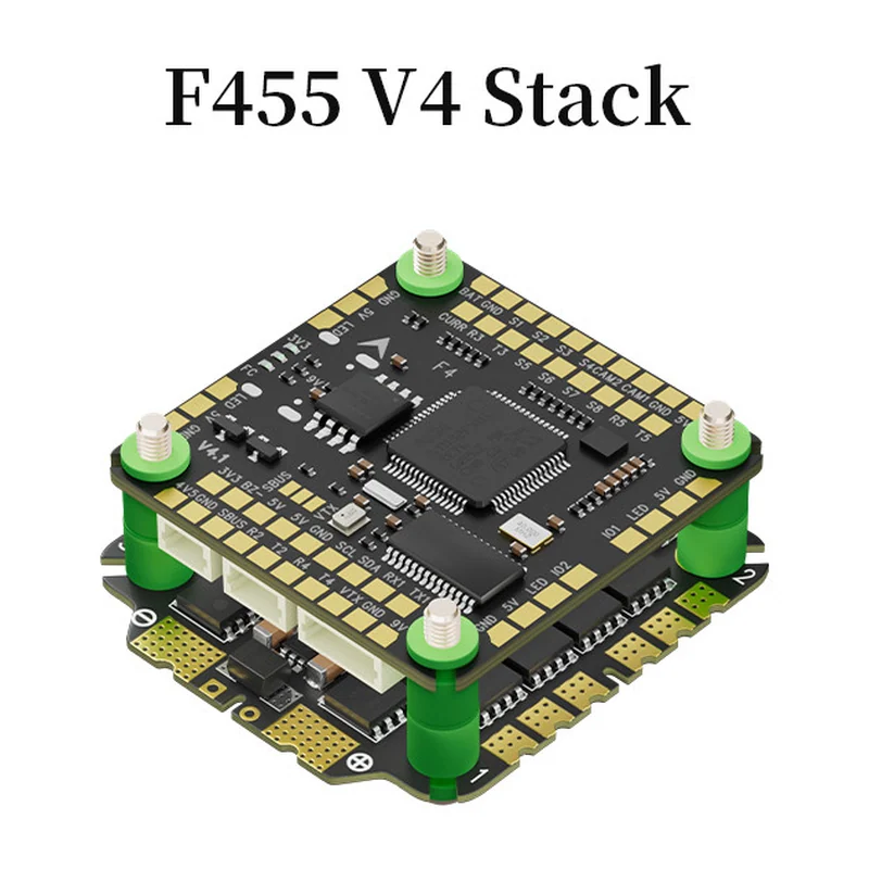 Стек Aocoda RC F455 V4, контроллер F405 V4 и регулятор 4-в-1, 55 А