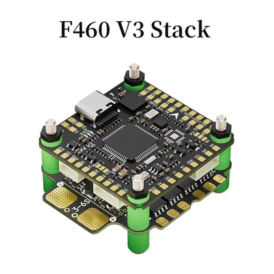 Стек Aocoda RC F460 V3, контроллер F405 V3 и регулятор AM32, 60 А