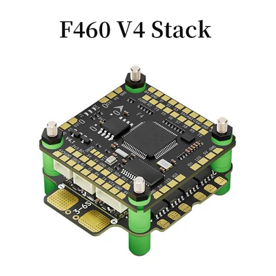 Стек Aocoda RC F460 V4, контроллер F405 V4 и регулятор AM32, 60 А