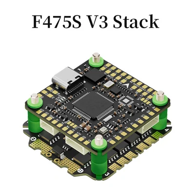 Стек Aocoda RC F475S V3, контроллер F405 V3 и регулятор Bluejay, 75 А