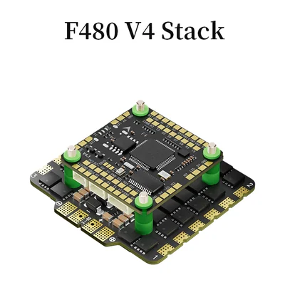 Стек Aocoda RC F480 V4, контроллер F405 V4 и регулятор AM32, 80 А