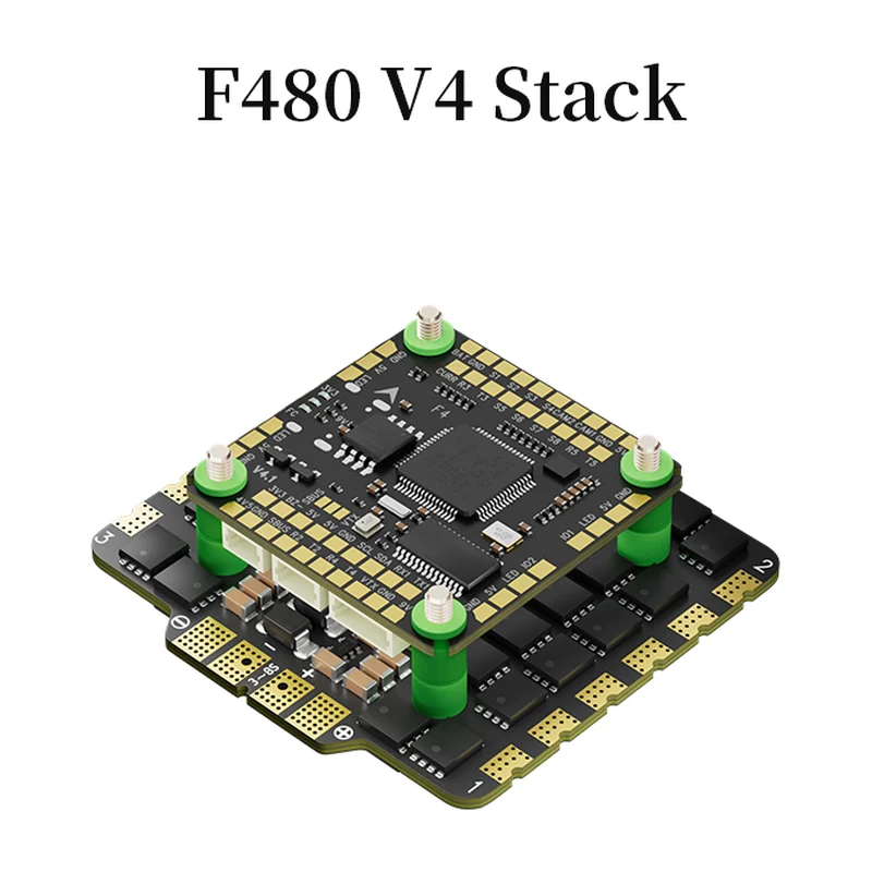 Стек Aocoda RC F480 V4, контроллер F405 V4 и регулятор 4-в-1, 80 А