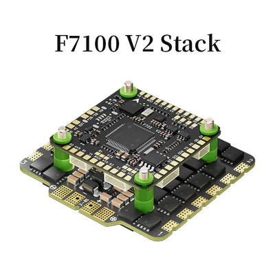 Стек Aocoda RC F7100 V2, контроллер F722 V2 и регулятор AM32, 100 А