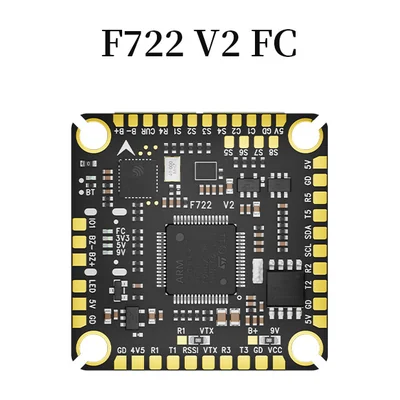 Полётный контроллер Aocoda RC F722 V2, STM32F722, ICM42688P, 3–8S