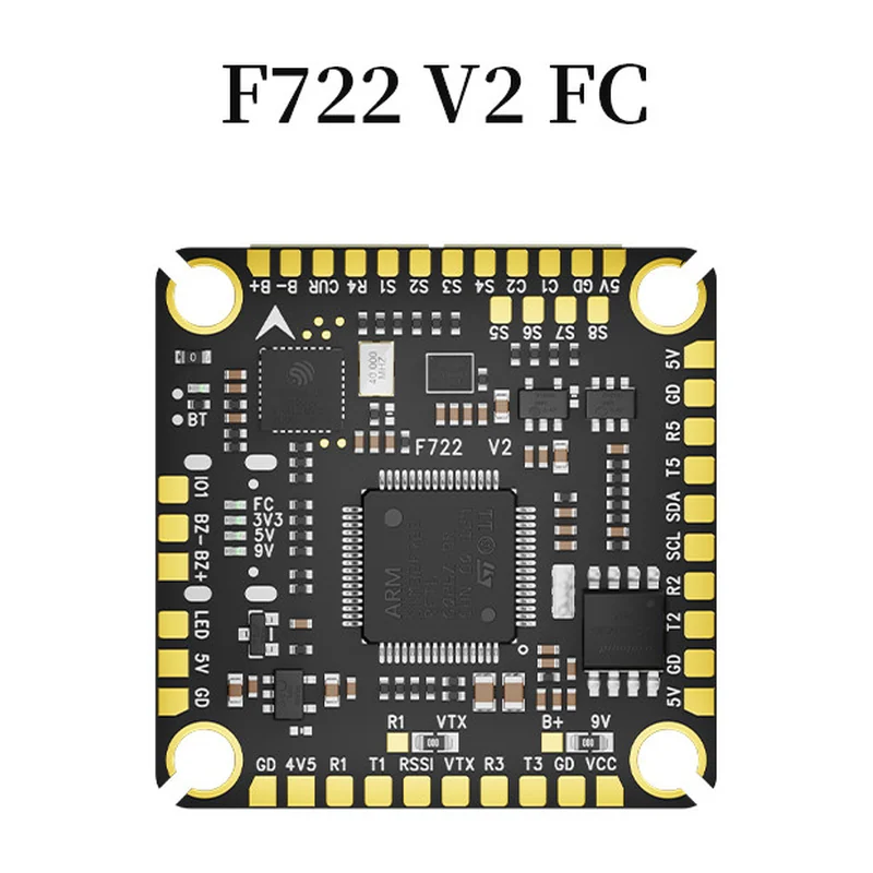 Полётный контроллер Aocoda RC F722 V2, STM32F722, ICM42688P, 3–8S