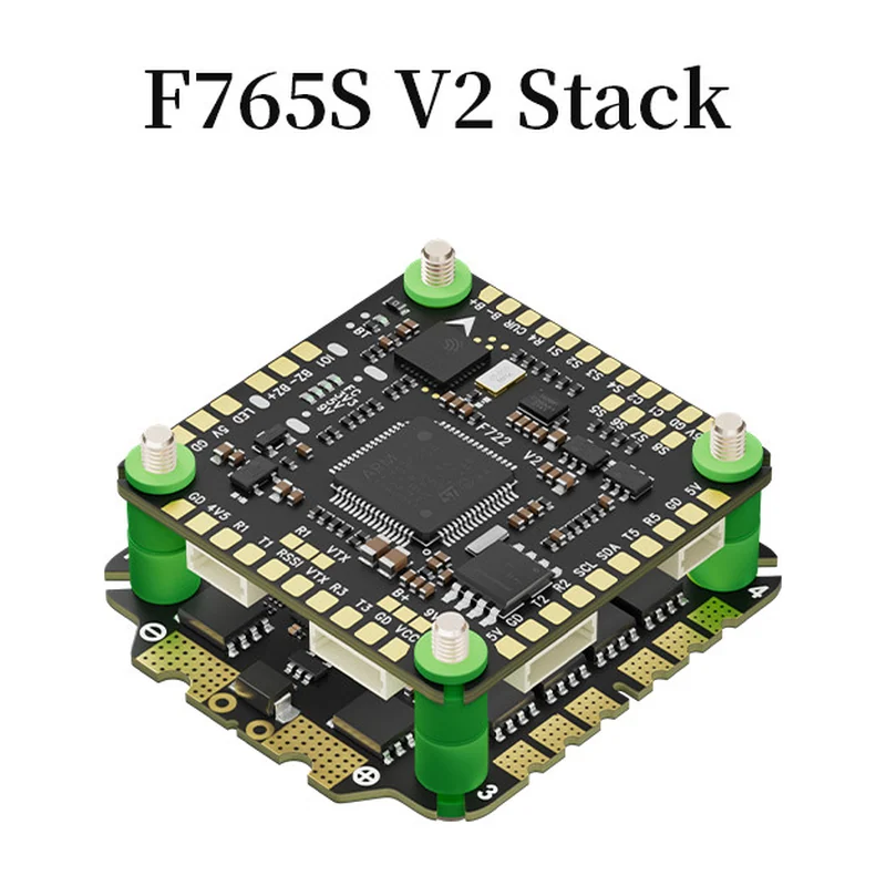 Стек Aocoda RC F765S V2, контроллер F722 V2 и регулятор Bluejay, 65 А