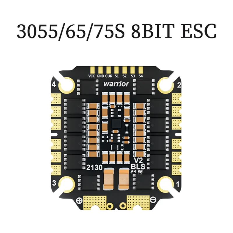 Регулятор хода Aocoda RC Warrior 3055S/3065S/3075S, 4-в-1, 55/65/75 А, Bluejay