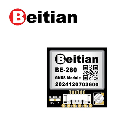 GNSS-модуль Beitian BE-280, M10050, GPS/BDS/Galileo, 28 × 28 мм