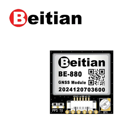 GNSS-модуль Beitian BE-880, M10050, GPS/BDS/Galileo, компас QMC5883