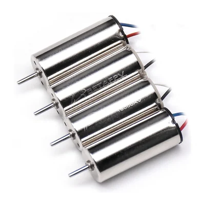 Коллекторные моторы BETAFPV 8,5×20 мм 16000KV, вал 1,0 мм, 2 CW + 2 CCW