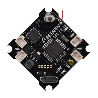 Полётный контроллер BETAFPV F3 V2 для коллекторных моторов, приёмник FrSky, OSD