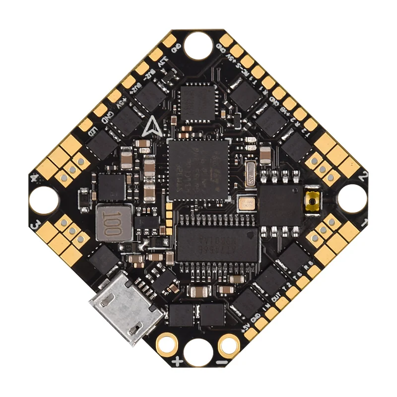 Полётный контроллер BETAFPV Toothpick F4 2-4S AIO Brushless Flight Controller 20A(BLHeli_S)