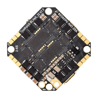 Полётный контроллер BETAFPV Toothpick F4 2–6S AIO, регулятор 35 А BLHeli_32
