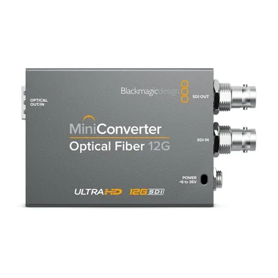 Конвертер Blackmagic Mini Converter Optical Fiber 12G, SDI ↔ оптика, до 2160p60