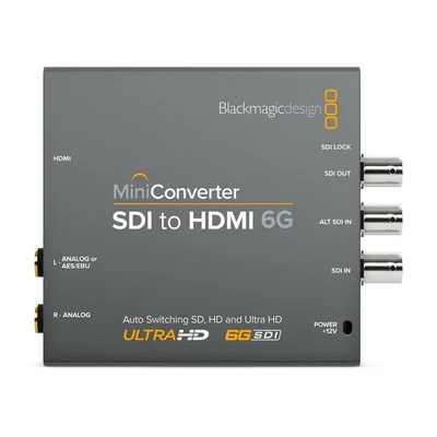 Конвертер Blackmagic Mini Converter SDI to HDMI 6G, до 2160p30