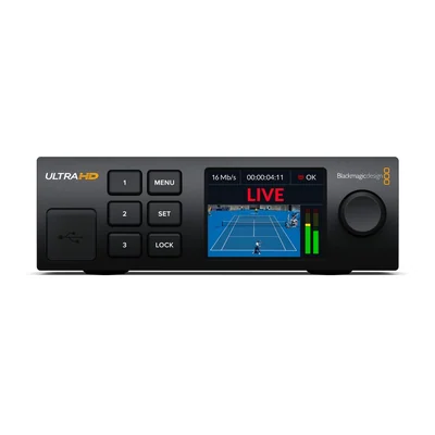 Декодер Blackmagic Streaming Decoder 4K, RTMP/SRT в 12G-SDI и HDMI