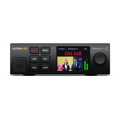 Кодер Blackmagic Streaming Encoder 4K, 12G-SDI в H.264/H.265, RTMP/SRT