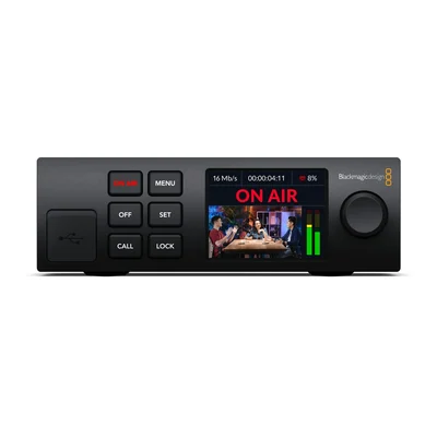 Кодер Blackmagic Streaming Encoder HD, 12G-SDI в H.264/H.265, RTMP/SRT