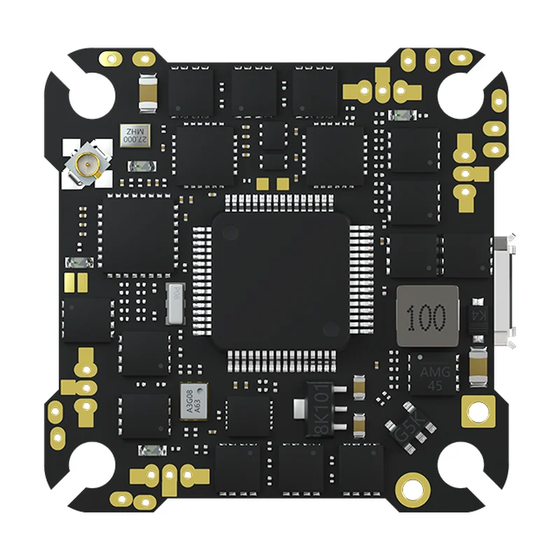 Полётный контроллер CaddxFPV F4 AIO на STM32F405 с ESC 20 А и приёмником ELRS