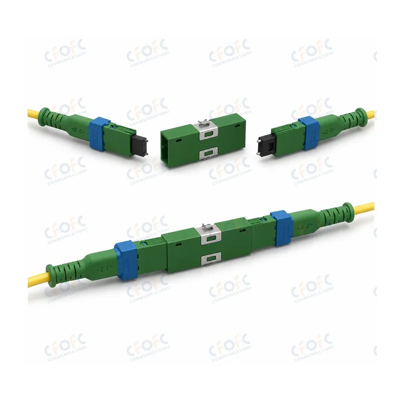 Оптический разъём CFOFC MOC VSFF push-pull на 16/24 волокна, IL ≤0,35 дБ (low loss)