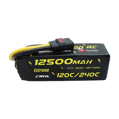 Батарея тяговая CNHL 12500 мА·ч, 11,1 В, 3S, 120C, разъём QS8