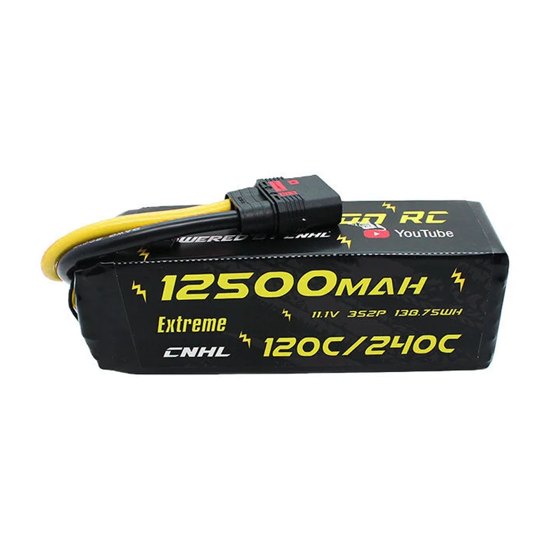 Батарея тяговая CNHL 12500 мА·ч, 11,1 В, 3S, 120C, разъём QS8