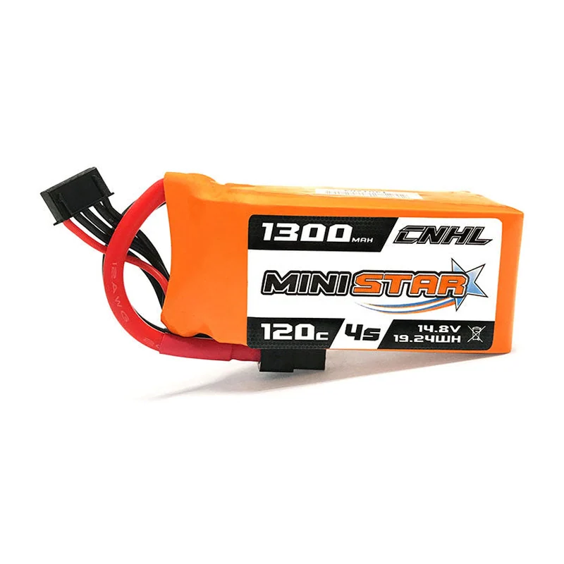 Аккумулятор для FPV CNHL 1300 мА·ч, 14,8 В, 4S, разъём XT60