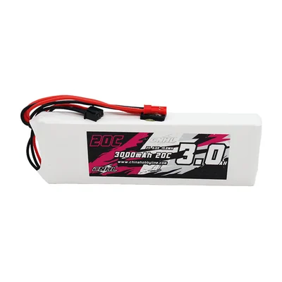 Аккумулятор LiFe CNHL 3000 мА·ч, 2S 6,6 В, 20C, разъёмы JST и Futaba