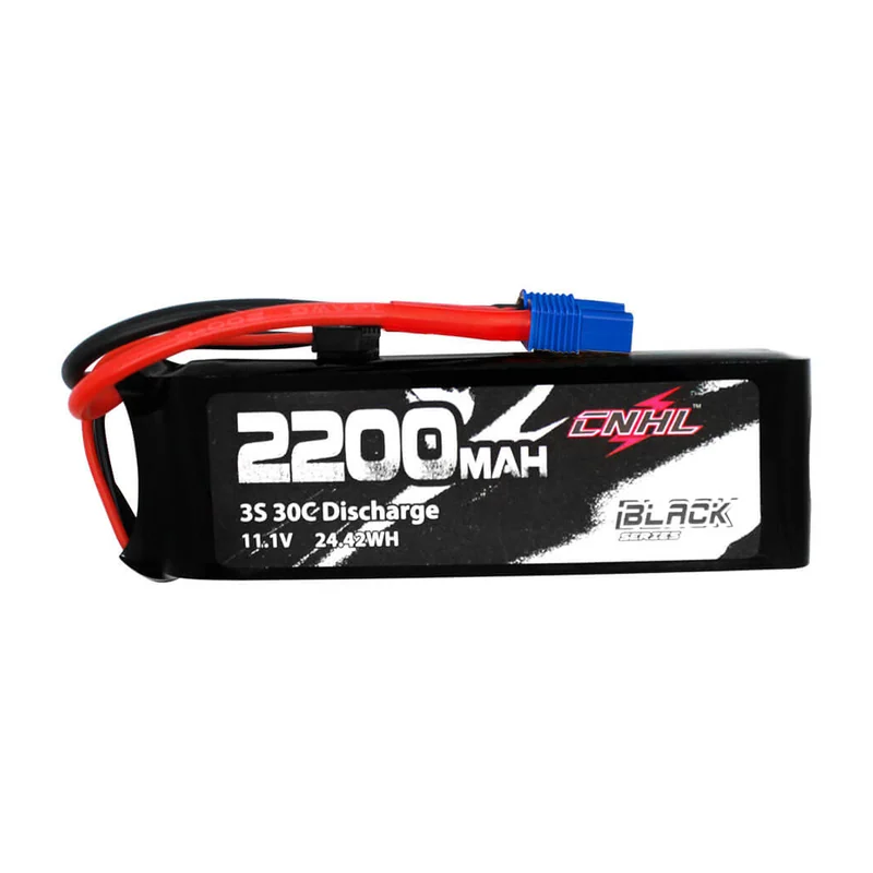 Аккумулятор для FPV CNHL Black Series, 2200 мА·ч, 11,1 В, 3S, 30C, разъём EC3