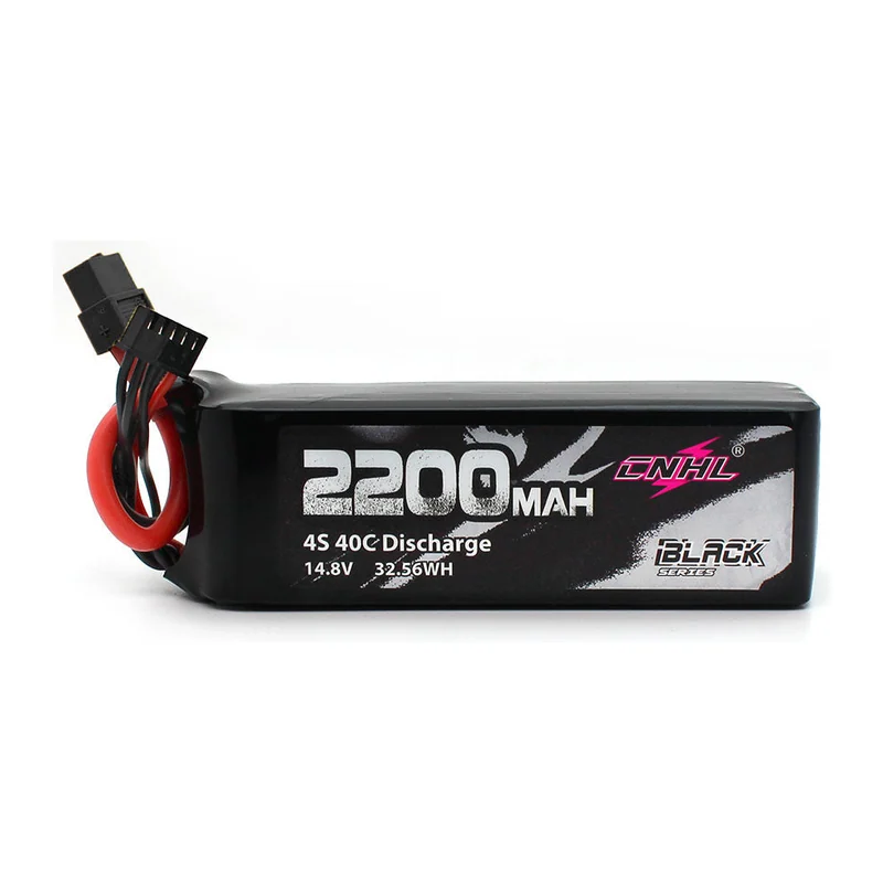 Аккумулятор для FPV CNHL Black Series, 2200 мА·ч, 14,8 В, 4S, 40C, разъём XT60