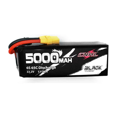 Аккумулятор CNHL Black Series 6S 22,2 В 5000 мА·ч 65C, разъём XT90