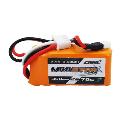 Аккумулятор для FPV CNHL MiniStar, 350 мА·ч, 2S, 70C