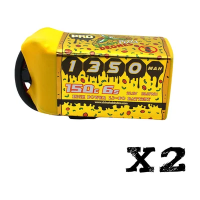 Аккумулятор для FPV CNHL Pizza Series, 1350 мА·ч, 22,2 В, 6S, 150C, разъём XT60
