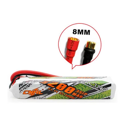 Аккумулятор для FPV CNHL Racing Series, 5200 мА·ч, 11,1 В, 3S, 90C, разъём bullet 8 мм