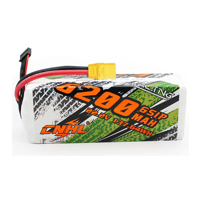 Аккумулятор для FPV CNHL Racing Series, 6200 мА·ч, 22,2 В, 6S, 90C, разъём XT90