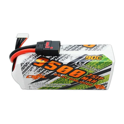 Батарея тяговая CNHL Racing Series, 9500 мА·ч, 25,9 В, 7S, 90C, разъём QS8
