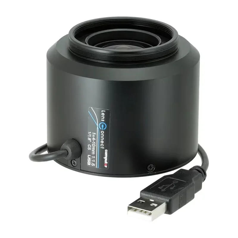 Моторизованный объектив Computar LensConnect EL3Z0416UCS-MPWIR, 4–10 мм, F1,6, USB, CS-mount