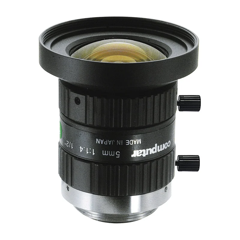 Объектив Computar H0514-MP2, 5 мм, F1,4, C-mount, 1,5 Мп